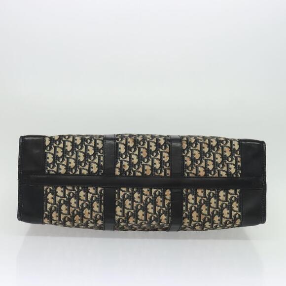 DIOR Trotter Canvas Boston Bag Navy Silver - Picture 9 of 12